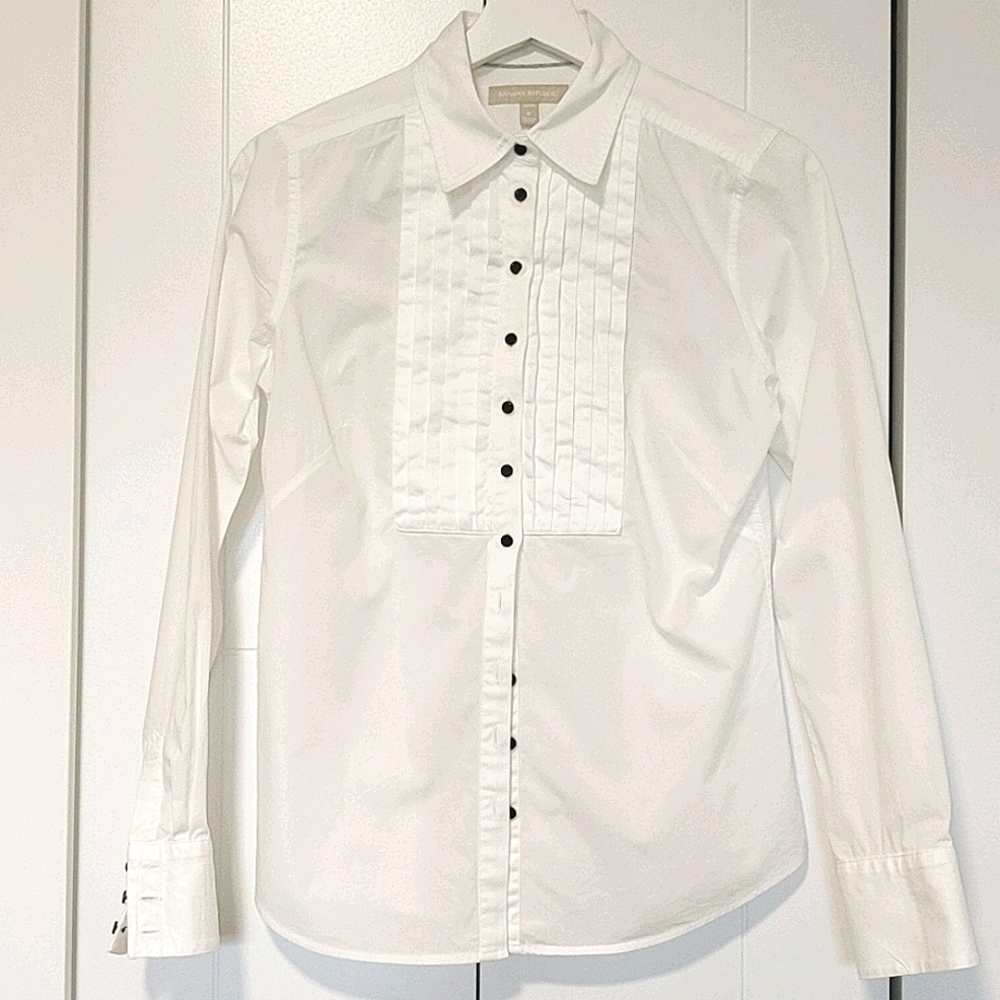 Banana Republic Tuxedo Dress Shirt